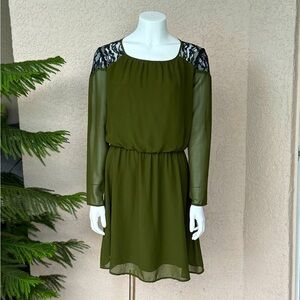 Gianni Bini Long Sleeve Dress